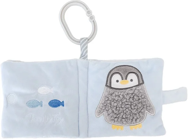 表紙:ペンギン、裏表紙:小魚