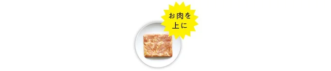 中身を耐熱皿に出し、ラップをかけて9分レンチンして混ぜる