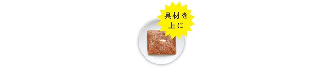 中身を耐熱皿に出し、ラップをかけて8分レンチンして混ぜる