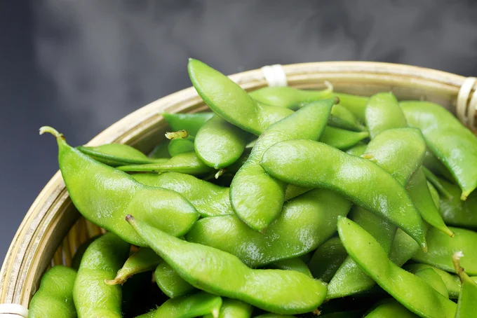 【写真を見る】枝豆は“蒸す”ことで旨味がアップ！