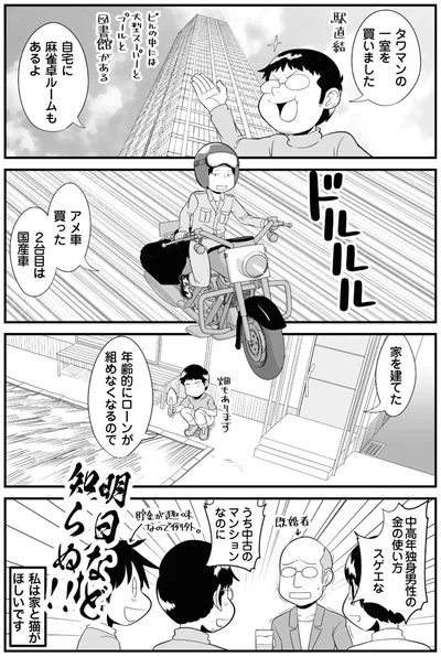 中高年独身男性のお金の使い方　スゲエな