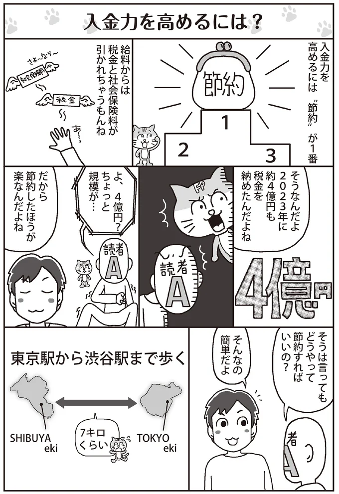 入金力を高めるには