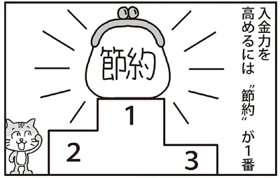 節約が一番