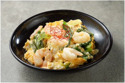 たまごとえびの絶妙コンビ！ほっこり美味しい一皿！「卵とえびの炒め物」