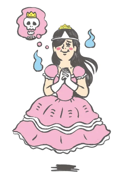 3が多かった人は、今にきっと王子様がやってくる♪ 「いつかやせたい」おばけ