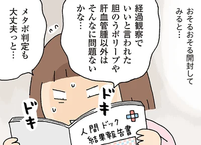 メタボ判定も大丈夫っと…