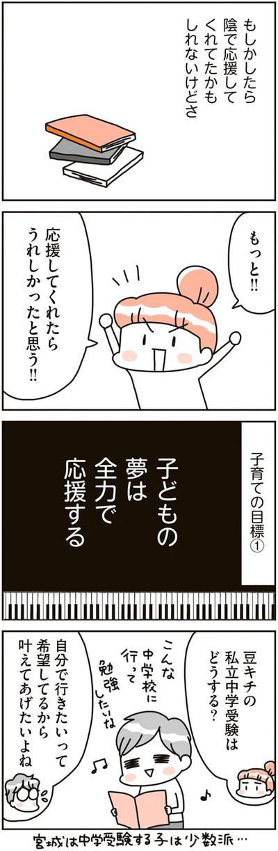 子どもの夢は全力で応援する
