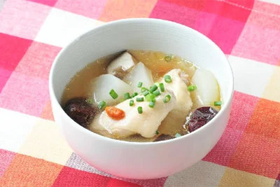 「鶏手羽のスープ」