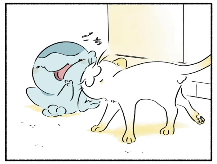 頭突きがあいさつ？恐竜と猫はいつも仲良し！／恐竜はじめました2（2）