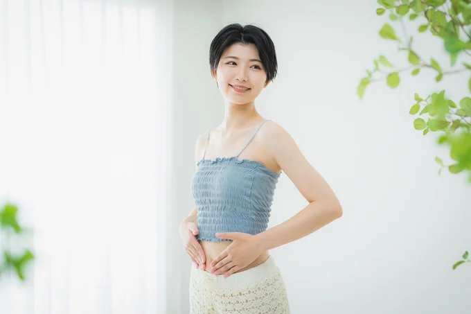 秒ですっきりを実感!神業リンパケアでぽっこりお腹にサヨナラ~♪