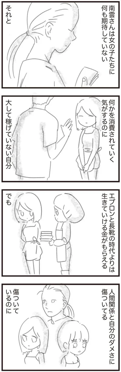 何かを消費されていく気がするのにたいして稼げていない自分