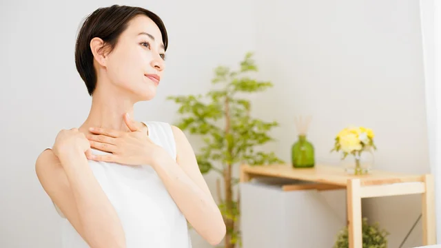 上半身のリンパケアで「ほっそり首」＆「理想のバスト」を手に入れる！