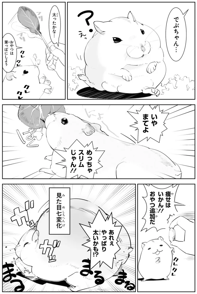やっぱり太いかも！？