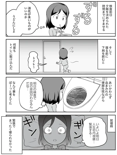 『痔だと思ったら大腸がんステージ4でした〜標準治療を旅と漫画で乗り越えてなんとか経過観察になるまで〜』より