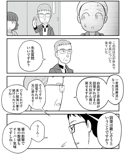 『痔だと思ったら大腸がんステージ4でした〜標準治療を旅と漫画で乗り越えてなんとか経過観察になるまで〜』より