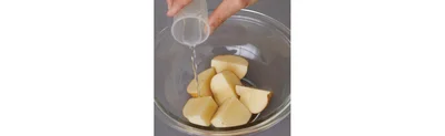 水を加えると表面が乾かず、皮もペロッとむける