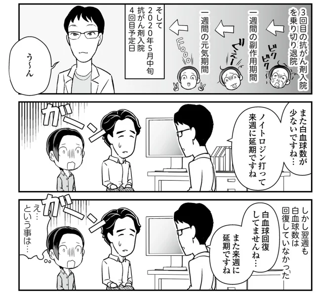 4回目入院予定日
