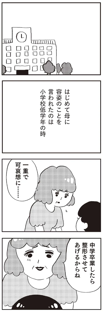『親に整形させられた私が母になる エリカの場合』より
