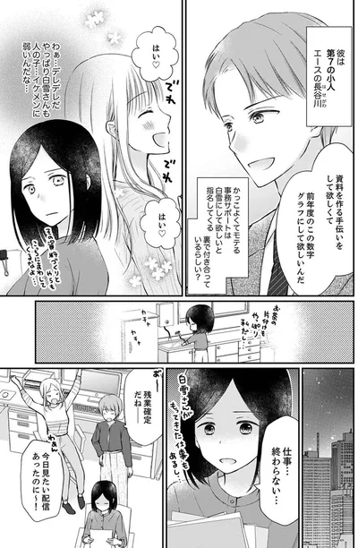 やっぱり白雪さんもイケメンに弱いんだな...