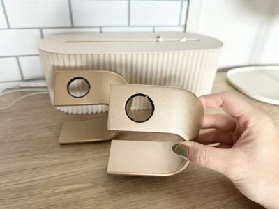 我が家の充電コーナー大公開！おしゃれすぎてオブジェみたいに収納できるスタンド＆充電ボックス