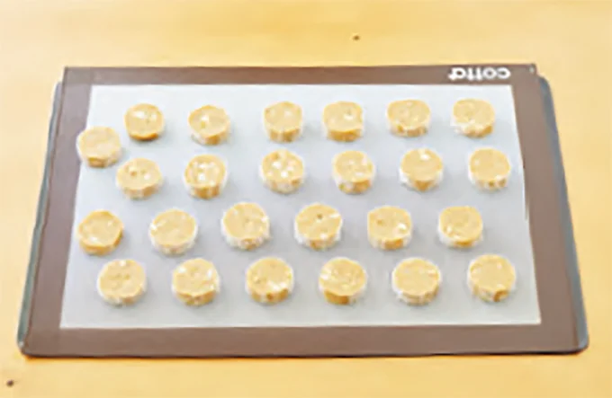 170℃のオーブンで20~25分程度焼く
