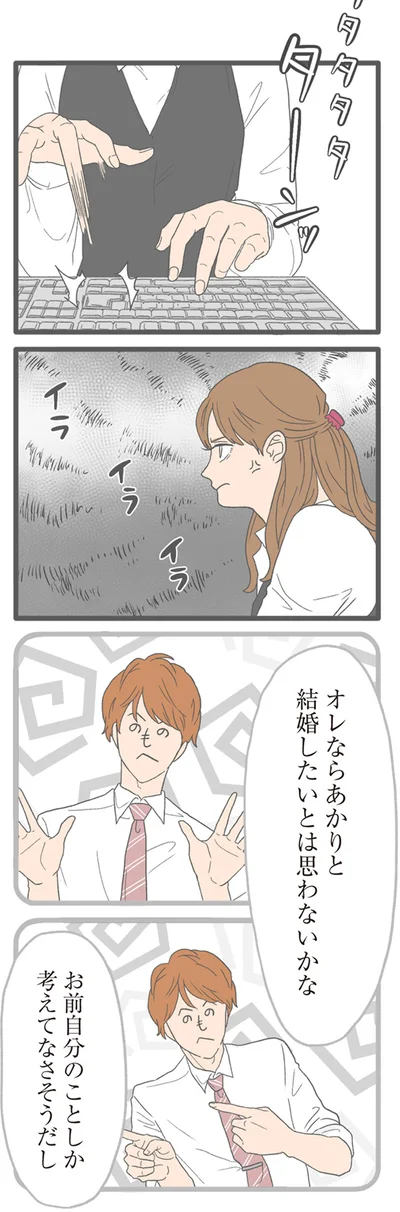 『モラハラ彼氏と別れたい2』より