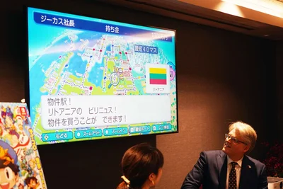 ゲーム内に登場するリトアニアの首都ビリニュス