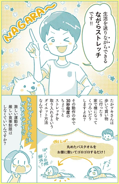 激しい運動や厳しい食事制限はしなくていいんですか？