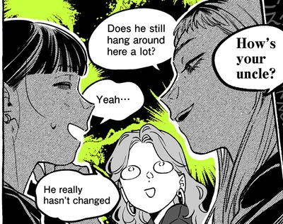 謎のお姉さんと英語で会話