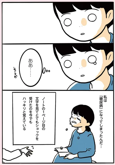 私は「糖尿病」になってしまったんだ...