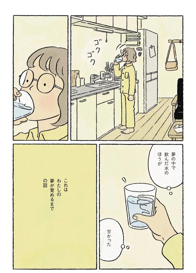 夢の中で飲んだ水のほうが甘かった