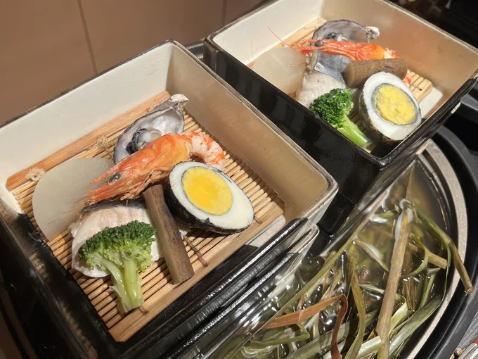 別府鉄輪 地獄蒸し仕立て