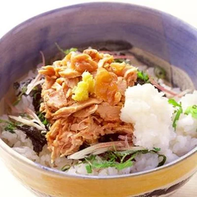 「夏のさっぱり丼」 レタスクラブニュースより