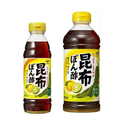 昆布だしのうまみと柑橘果汁がマッチ。ヤマサ「昆布ぽん酢」