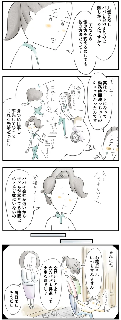  パパはほとんど家にいないの
