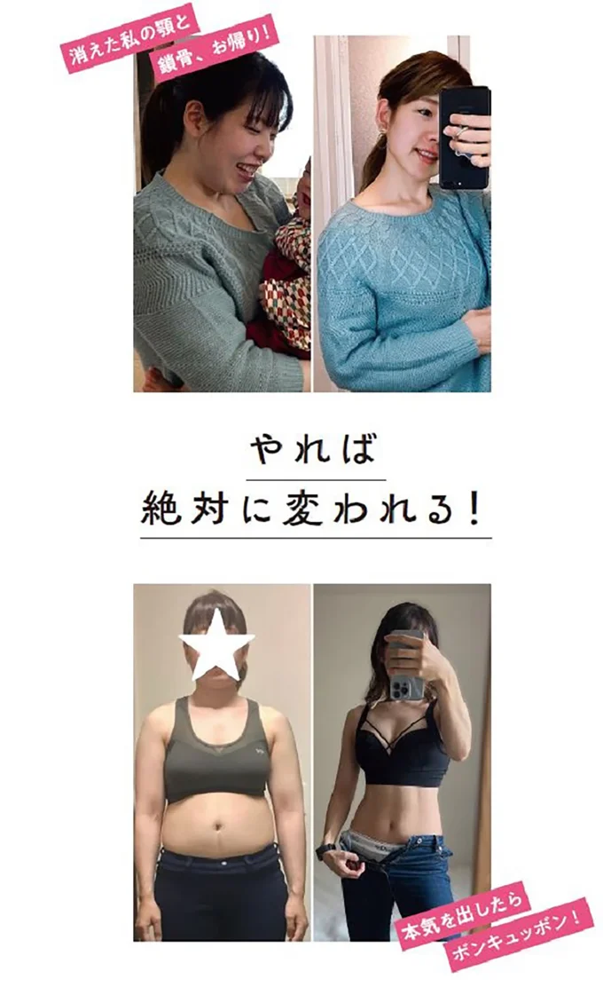 最短で見た目が変わる「まる式ダイエット」