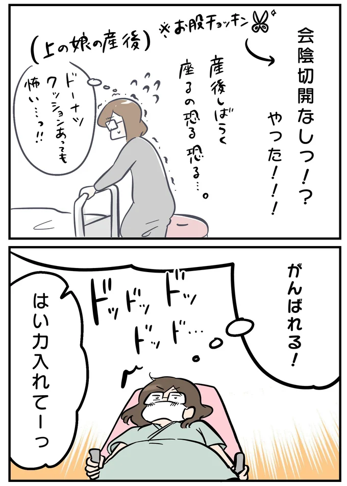  会陰切開しなくてもいい？！