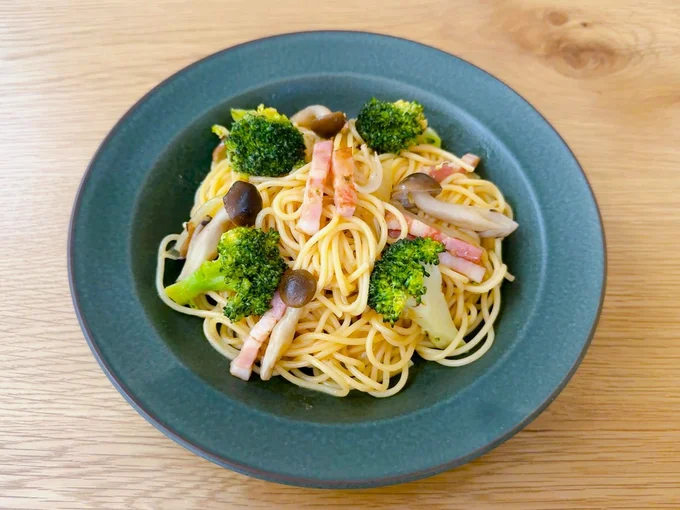 手作り感のあるパスタが15分ほどで完成!