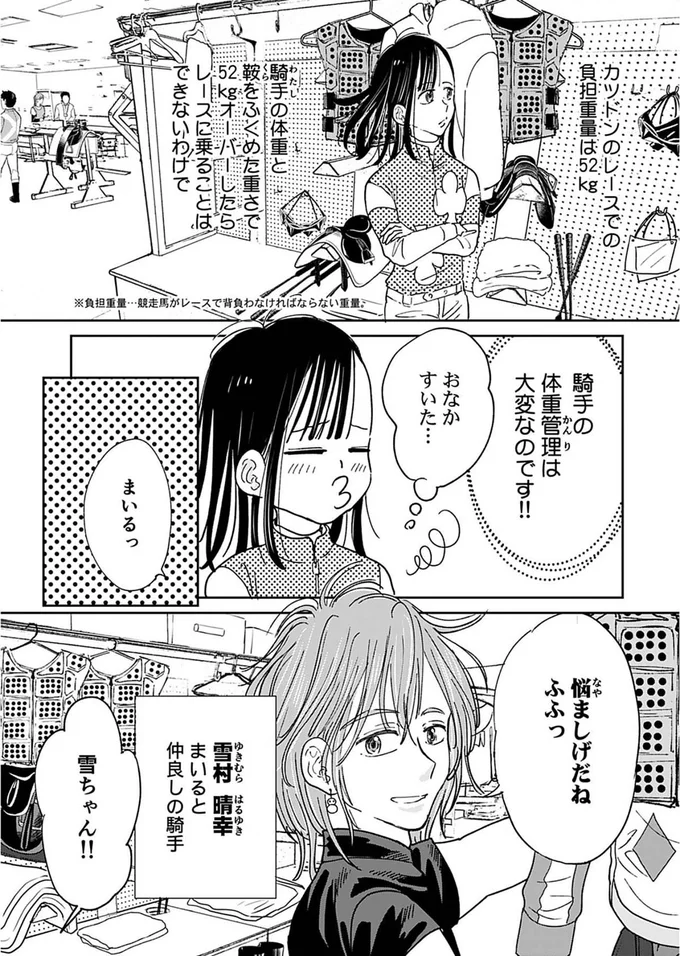 騎手の体重管理は大変なのです！！