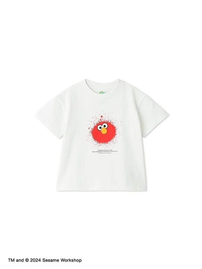 「【KIDS】スプレーアートTシャツ」(4510円)こちらはエルモ(レッド)