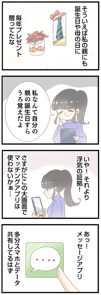 スマホとデータ共有してるはず