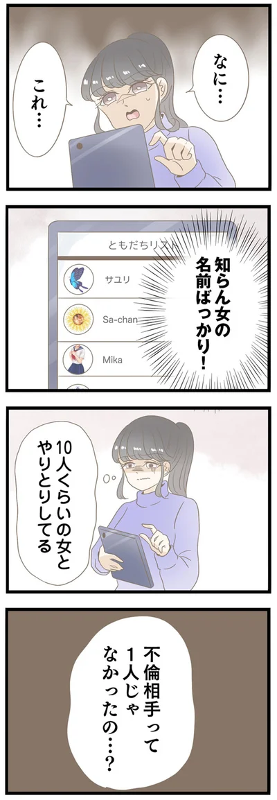 知らん女の名前ばっかり！