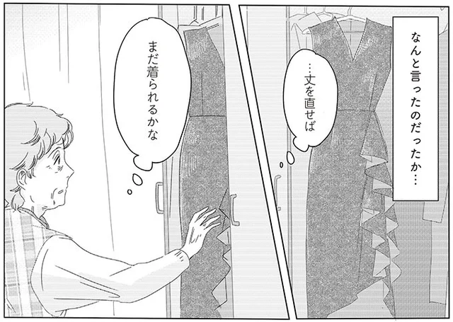 40年前のお気に入りのドレス。年老いた体でもう一度着こなせる？／ランジェリー・ブルース【傑作選】