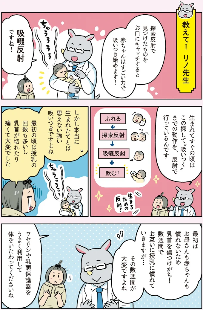 『マンガでわかる！ 赤ちゃん大図鑑-子育てで本当に役立つ100のひみつ』より