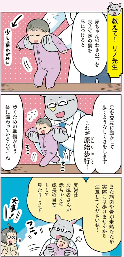 『マンガでわかる！ 赤ちゃん大図鑑-子育てで本当に役立つ100のひみつ』より