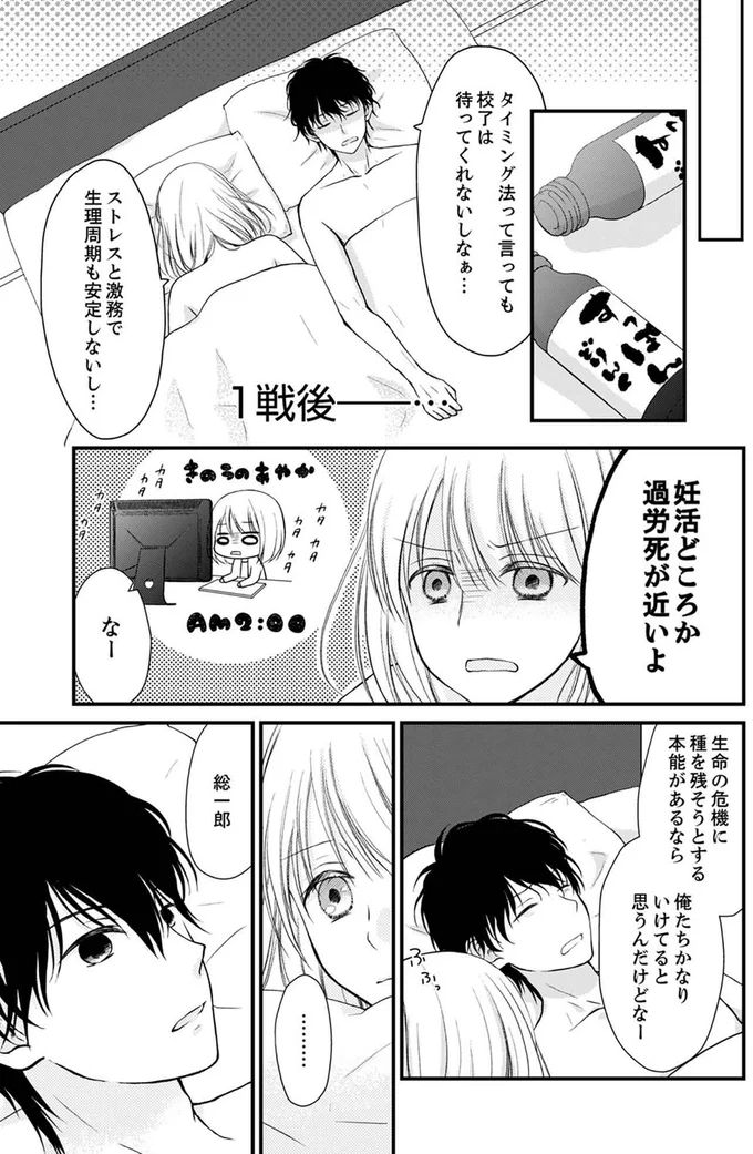 ストレスと激務で生理周期も安定しないし...