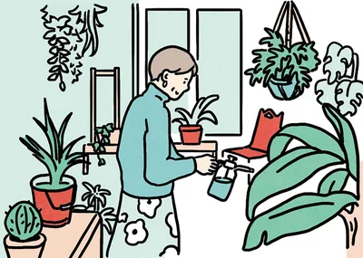 みんなで植物を楽しむサンルーム