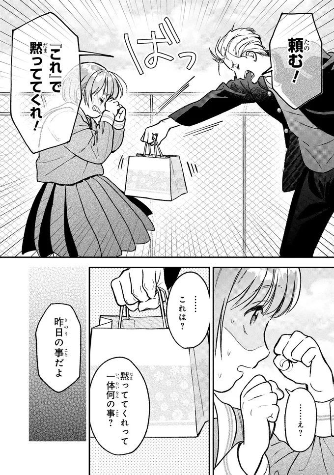 これで黙っててくれ！