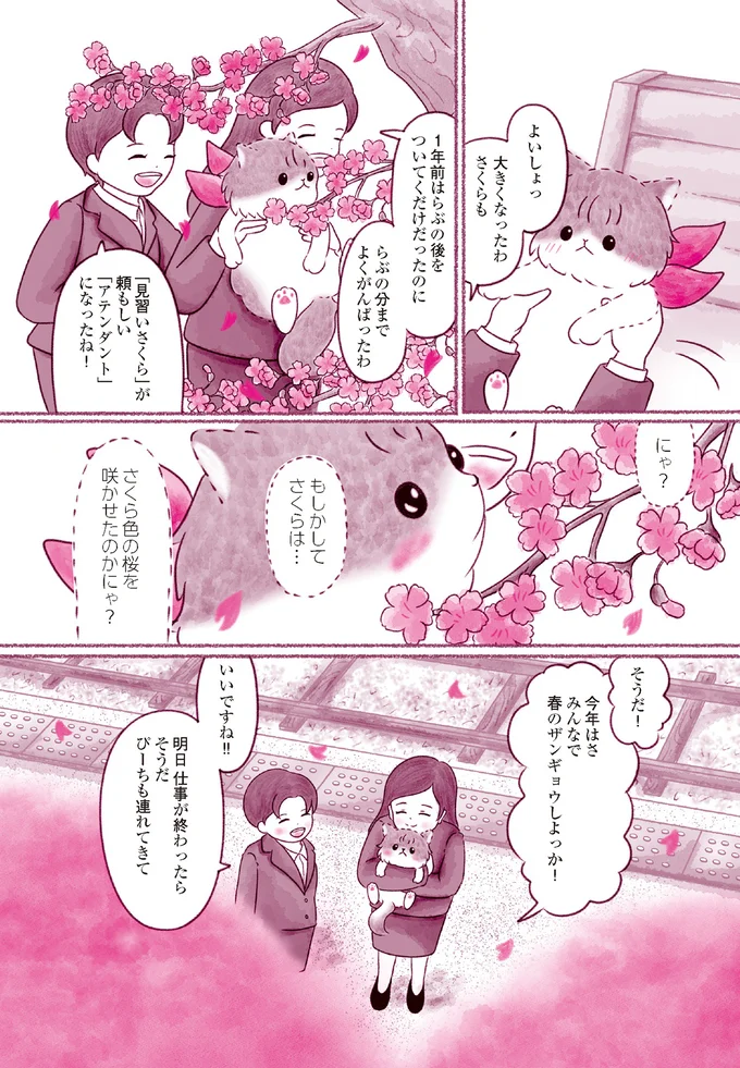 『にゃん旅鉄道　～さくらの物語～』より