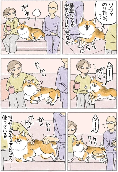 『犬を揉む -ぺちょら… ときどき 帰宅拒否-』より